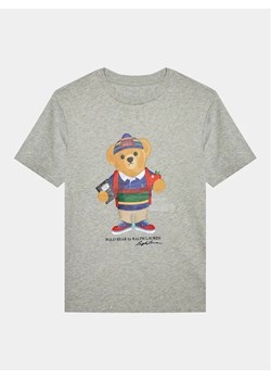 Polo Ralph Lauren T-Shirt Sscn 323867158130 Szary Regular Fit ze sklepu MODIVO w kategorii T-shirty chłopięce - zdjęcie 168463836