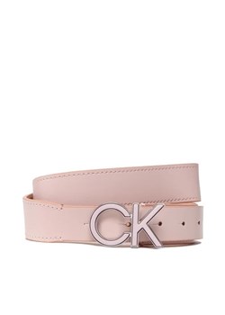 Calvin Klein Pasek Damski Re-Lock Inlay Logo Belt 30Mm K60K609607 Różowy ze sklepu MODIVO w kategorii Paski damskie - zdjęcie 168468617