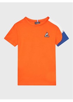 Le Coq Sportif T-Shirt 2310049 Pomarańczowy Regular Fit ze sklepu MODIVO w kategorii T-shirty chłopięce - zdjęcie 168469729