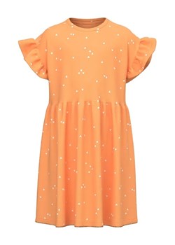NAME IT Sukienka 13213300 Pomarańczowy Regular Fit ze sklepu MODIVO w kategorii Sukienki dziewczęce - zdjęcie 168471048