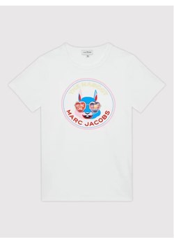 The Marc Jacobs T-Shirt W15603 S Biały Regular Fit ze sklepu MODIVO w kategorii Bluzki dziewczęce - zdjęcie 168471199