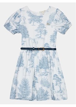 Guess Sukienka codzienna J4RK11 WBHQ0 Niebieski Regular Fit ze sklepu MODIVO w kategorii Sukienki dziewczęce - zdjęcie 168471368