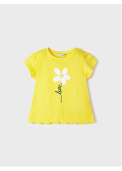Mayoral T-Shirt 3060 Żółty ze sklepu MODIVO w kategorii Bluzki dziewczęce - zdjęcie 168471647