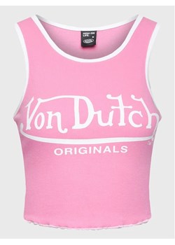 Von Dutch Top Ashley 6231062 Różowy Slim Fit ze sklepu MODIVO w kategorii Bluzki damskie - zdjęcie 168474476