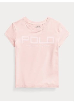Polo Ralph Lauren T-Shirt 311890291001 Różowy Regular Fit ze sklepu MODIVO w kategorii Bluzki dziewczęce - zdjęcie 168475369