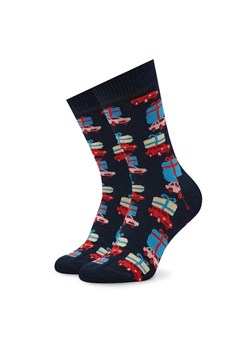 Happy Socks Skarpety Wysokie Dziecięce KHDS01-6500 Granatowy ze sklepu MODIVO w kategorii Skarpetki dziecięce - zdjęcie 168476805