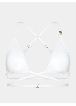 Calvin Klein Swimwear Góra od bikini KW0KW02249 Biały ze sklepu MODIVO w kategorii Stroje kąpielowe - zdjęcie 168477708