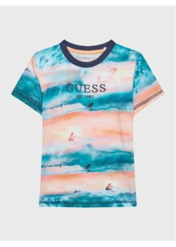 Guess T-Shirt N3GI24 K8HM3 Kolorowy Regular Fit ze sklepu MODIVO w kategorii T-shirty chłopięce - zdjęcie 168477908