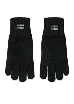 Tommy Jeans Rękawiczki Damskie Tjw Cosy Knit Gloves AW0AW15481 Czarny ze sklepu MODIVO w kategorii Rękawiczki damskie - zdjęcie 168479156