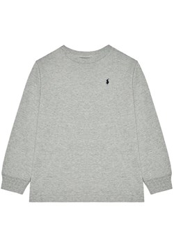 Polo Ralph Lauren Bluzka Ls Cn 322843804005 Szary Regular Fit ze sklepu MODIVO w kategorii T-shirty chłopięce - zdjęcie 168479847