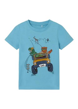 NAME IT T-Shirt 13219403 Niebieski Regular Fit ze sklepu MODIVO w kategorii Koszulki niemowlęce - zdjęcie 168480459