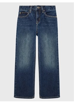 Calvin Klein Jeans Jeansy IG0IG01883 Granatowy Relaxed Fit ze sklepu MODIVO w kategorii Spodnie dziewczęce - zdjęcie 168483316