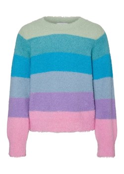 Vero Moda Girl Sweter Plume 10279462 Kolorowy Regular Fit ze sklepu MODIVO w kategorii Swetry dziewczęce - zdjęcie 168483375