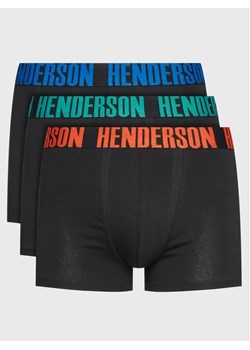 Henderson Komplet 3 par bokserek 40836 Czarny ze sklepu MODIVO w kategorii Majtki męskie - zdjęcie 168483476