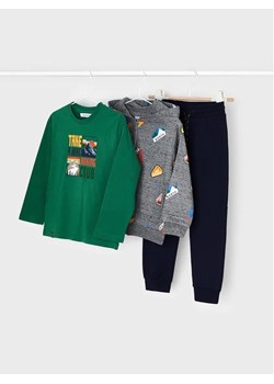 Mayoral Komplet bluza, bluzka i spodnie 4.871 Kolorowy Regular Fit ze sklepu MODIVO w kategorii Komplety chłopięce - zdjęcie 168485719