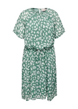 ONLY Carmakoma Sukienka 15289399 Zielony Regular Fit ze sklepu MODIVO w kategorii Sukienki - zdjęcie 168486105
