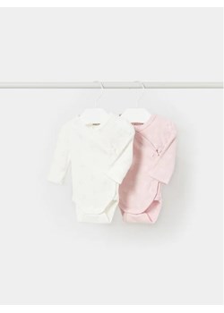 Mayoral Komplet 2 par body 2.733 Różowy Regular Fit ze sklepu MODIVO w kategorii Body niemowlęce - zdjęcie 168486108