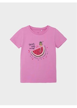 NAME IT T-Shirt 13213885 Różowy Relaxed Fit ze sklepu MODIVO w kategorii Bluzki dziewczęce - zdjęcie 168489227