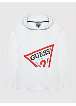 Guess Bluza L2YQ07 KAD70 Biały Oversize ze sklepu MODIVO w kategorii Bluzy chłopięce - zdjęcie 168489507