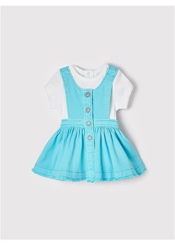 Mayoral Komplet t-shirt i sukienka codzienna 1687 Niebieski Regular Fit ze sklepu MODIVO w kategorii Komplety niemowlęce - zdjęcie 168489518