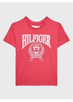 Tommy Hilfiger T-Shirt KG0KG07081 D Różowy Regular Fit ze sklepu MODIVO w kategorii T-shirty chłopięce - zdjęcie 168489686