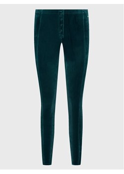 Reebok Legginsy Classics Velour Leggings HG1186 Zielony ze sklepu MODIVO w kategorii Spodnie damskie - zdjęcie 168490379