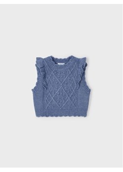 Mayoral Sweter 4.313 Niebieski Regular Fit ze sklepu MODIVO w kategorii Kamizelki dziewczęce - zdjęcie 168491249