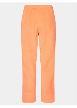 American Vintage Spodnie materiałowe Padow PADO137E24 Pomarańczowy Relaxed Fit ze sklepu MODIVO w kategorii Spodnie damskie - zdjęcie 168491795