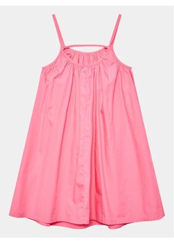 United Colors Of Benetton Sukienka codzienna 4EW7CV01D Różowy Regular Fit ze sklepu MODIVO w kategorii Sukienki dziewczęce - zdjęcie 168492145