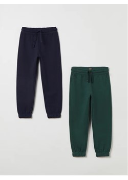 OVS Spodnie dresowe 1842745 Zielony Regular Fit ze sklepu MODIVO w kategorii Spodnie chłopięce - zdjęcie 168492165