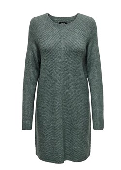 ONLY Sukienka dzianinowa 15196724 Zielony Regular Fit ze sklepu MODIVO w kategorii Sukienki - zdjęcie 168493487