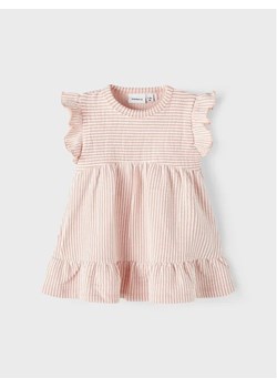 NAME IT Sukienka 13217396 Różowy Regular Fit ze sklepu MODIVO w kategorii Sukienki niemowlęce - zdjęcie 168494346