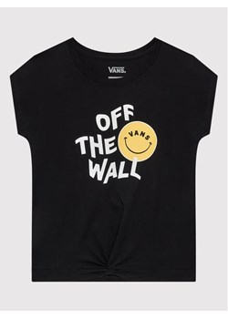 Vans T-Shirt VN0A7RUS Czarny Regular Fit ze sklepu MODIVO w kategorii Bluzki dziewczęce - zdjęcie 168494619