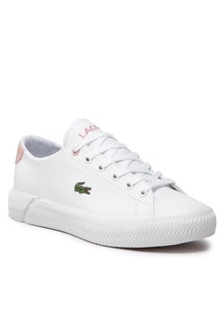 Lacoste Sneakersy Gripshot 0121 1 Cuj 7-42CUJ00011Y9 Biały ze sklepu MODIVO w kategorii Trampki dziecięce - zdjęcie 168494876