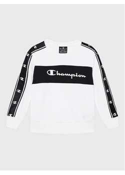Champion Bluza 306328 Biały Regular Fit ze sklepu MODIVO w kategorii Bluzy chłopięce - zdjęcie 168495065