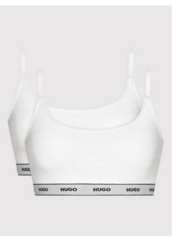 Hugo Komplet 2 biustonoszy topów 50469659 Biały ze sklepu MODIVO w kategorii Biustonosze - zdjęcie 168495306