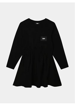 DKNY Sukienka codzienna D32895 S Czarny Regular Fit ze sklepu MODIVO w kategorii Sukienki dziewczęce - zdjęcie 168496755