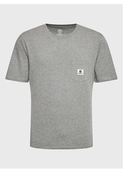 Element T-Shirt Basic Pocket Label ELYKT00116 Szary Regular Fit ze sklepu MODIVO w kategorii T-shirty męskie - zdjęcie 168497795