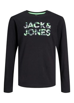 Jack&Jones Junior Bluzka 12245920 Czarny Loose Fit ze sklepu MODIVO w kategorii T-shirty chłopięce - zdjęcie 168500189