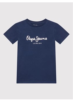 Pepe Jeans T-Shirt Art N PB503491 Granatowy Regular Fit ze sklepu MODIVO w kategorii T-shirty chłopięce - zdjęcie 168501115