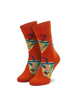 Happy Socks Skarpety wysokie unisex SMO01-4300 Pomarańczowy ze sklepu MODIVO w kategorii Skarpetki damskie - zdjęcie 168501116