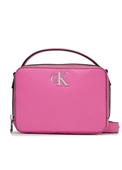 Calvin Klein Jeans Torebka Minimal Monogram Camera Bag18 K60K610683 Różowy ze sklepu MODIVO w kategorii Listonoszki - zdjęcie 168501388