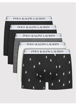 Polo Ralph Lauren Komplet 5 par bokserek 714864292004 Czarny ze sklepu MODIVO w kategorii Majtki męskie - zdjęcie 168502008