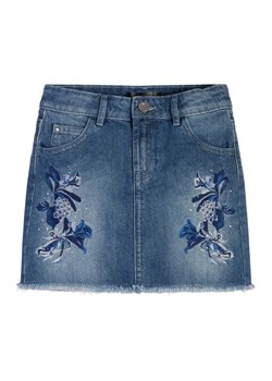 Guess Spódnica jeansowa J3GD14 D45E0 Niebieski Regular Fit ze sklepu MODIVO w kategorii Spódnice dziewczęce - zdjęcie 168502129
