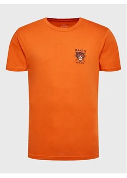 Brixton T-Shirt Sparks 16861 Pomarańczowy Regular Fit ze sklepu MODIVO w kategorii T-shirty męskie - zdjęcie 168502469