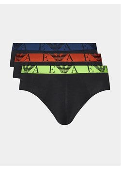 Emporio Armani Underwear Komplet 3 par slipów 111734 3F715 73320 Czarny ze sklepu MODIVO w kategorii Majtki męskie - zdjęcie 168503008