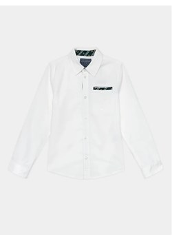 Guess Koszula L4RH04 W9CL0 Biały Regular Fit ze sklepu MODIVO w kategorii Koszule chłopięce - zdjęcie 168504239