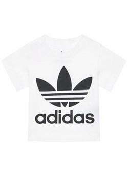 adidas T-Shirt Trefoil DV2828 Biały Regular Fit ze sklepu MODIVO w kategorii T-shirty chłopięce - zdjęcie 168505168