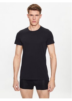 HOM T-Shirt 401330 Czarny Regular Fit ze sklepu MODIVO w kategorii T-shirty męskie - zdjęcie 168505309