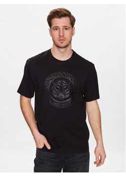 Just Cavalli T-Shirt 74OBHF04 Czarny Regular Fit ze sklepu MODIVO w kategorii T-shirty męskie - zdjęcie 168505726